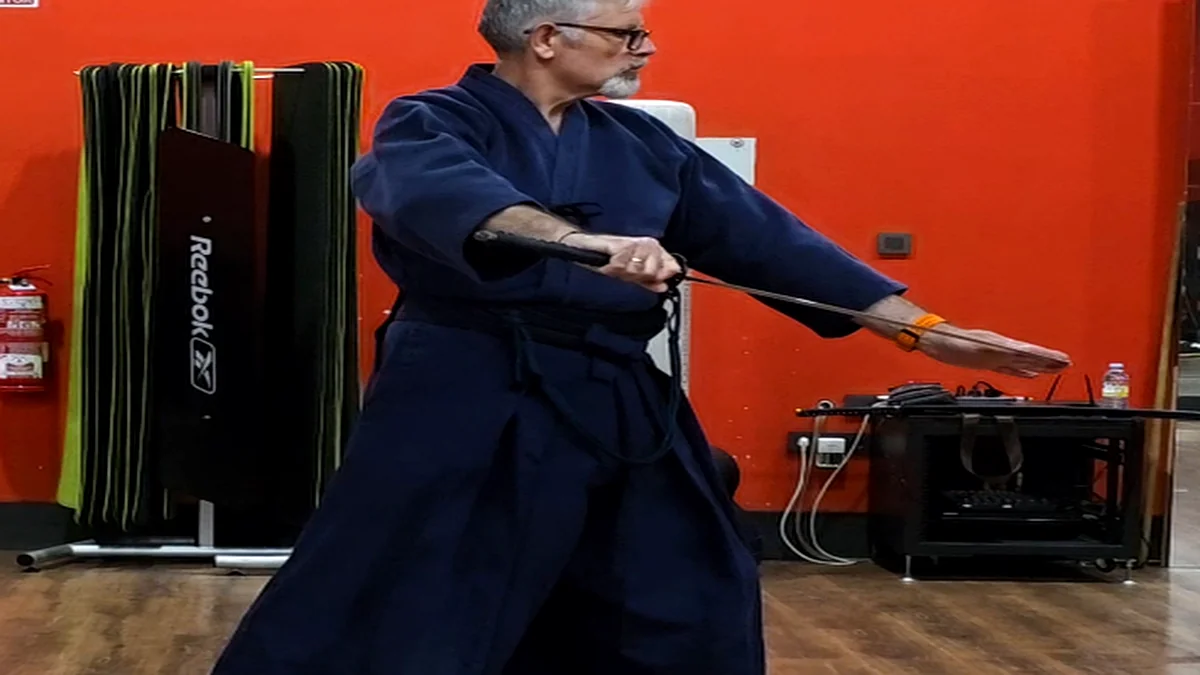 Demostración del kata Soete-tsuki